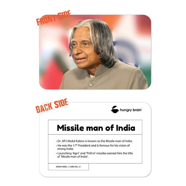 Know-our-india-flash-cards - Hungry Brain
