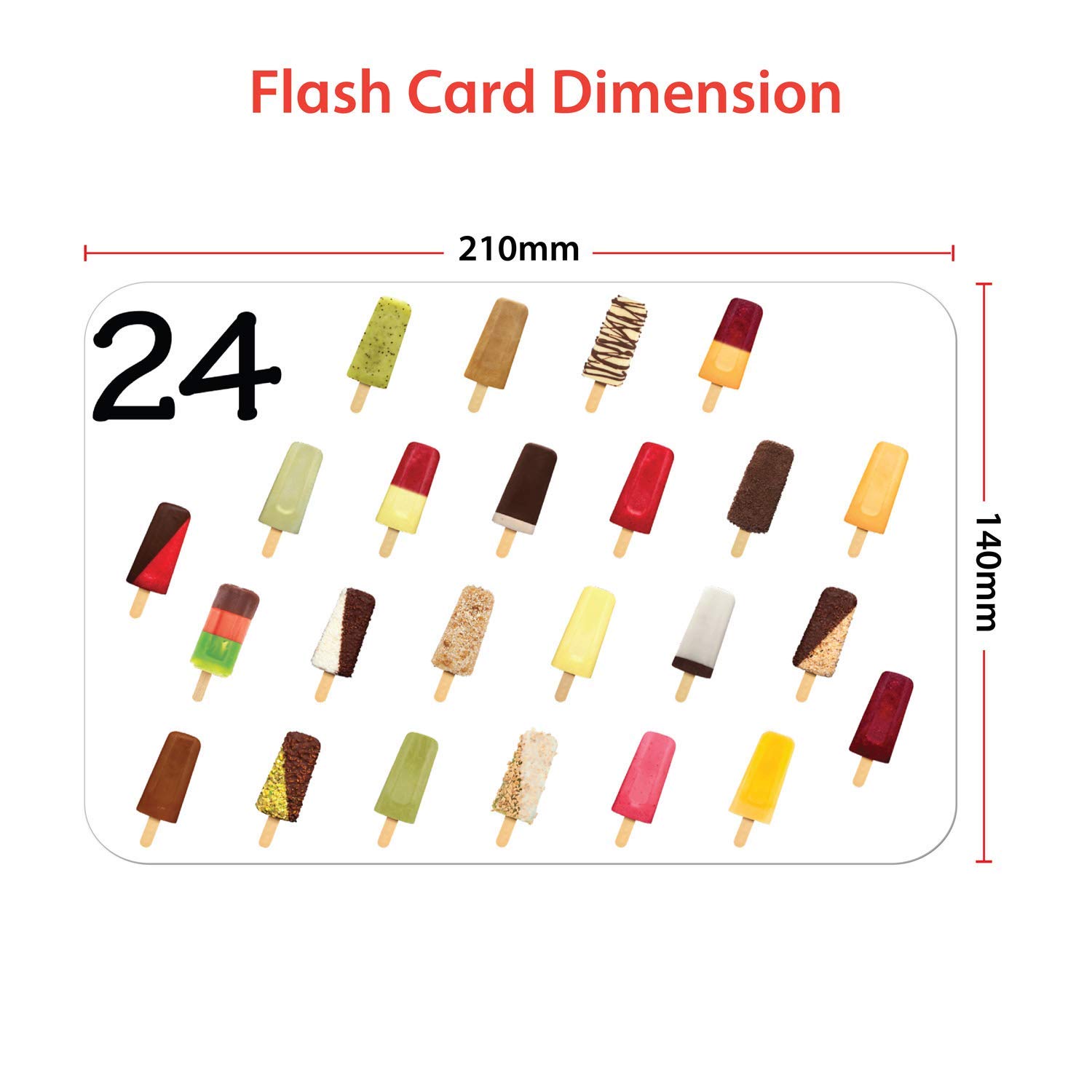 numbers flashcards - Hungry Brain