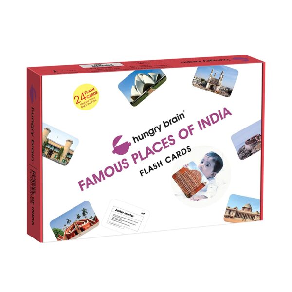 Hungry Brain - Flash Cards - famous places of india