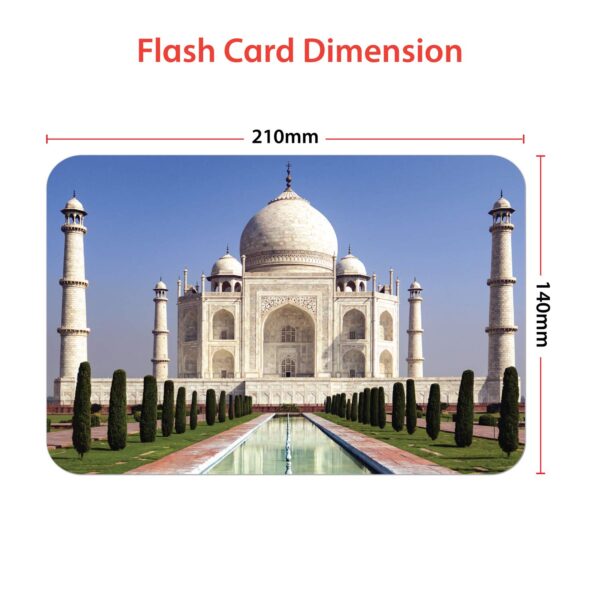Hungry Brain - Flash Cards - famous places of india
