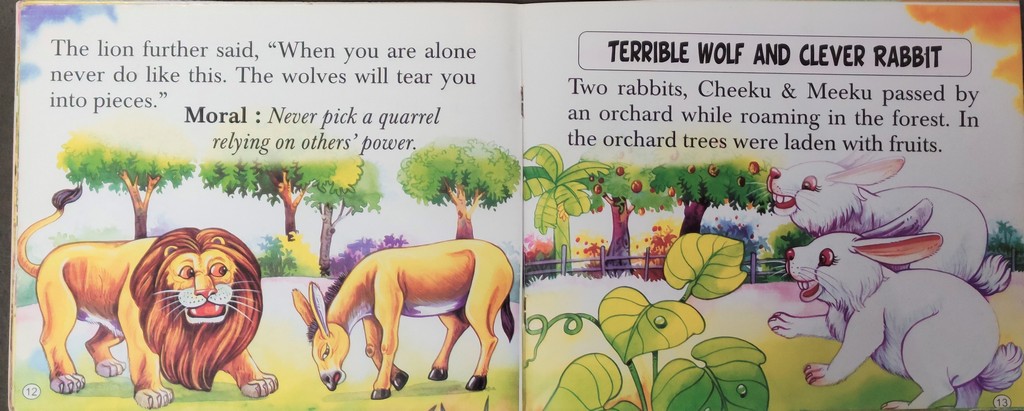 The Donkey and the Lion