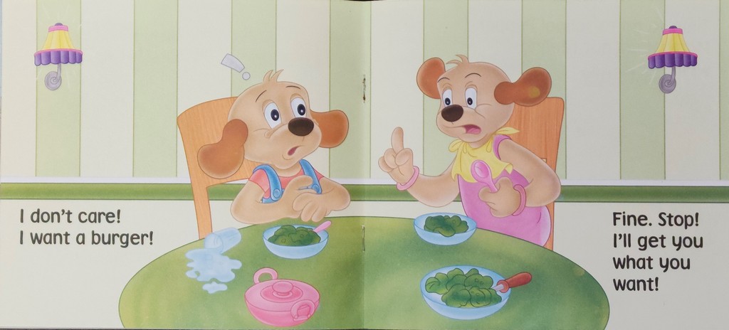 Pepper-Eats-Green-Vegetables