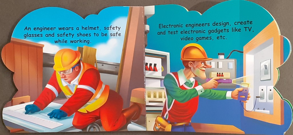 Who am I Engineer - Board Book