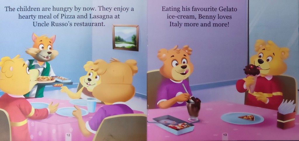 Benny in Italy