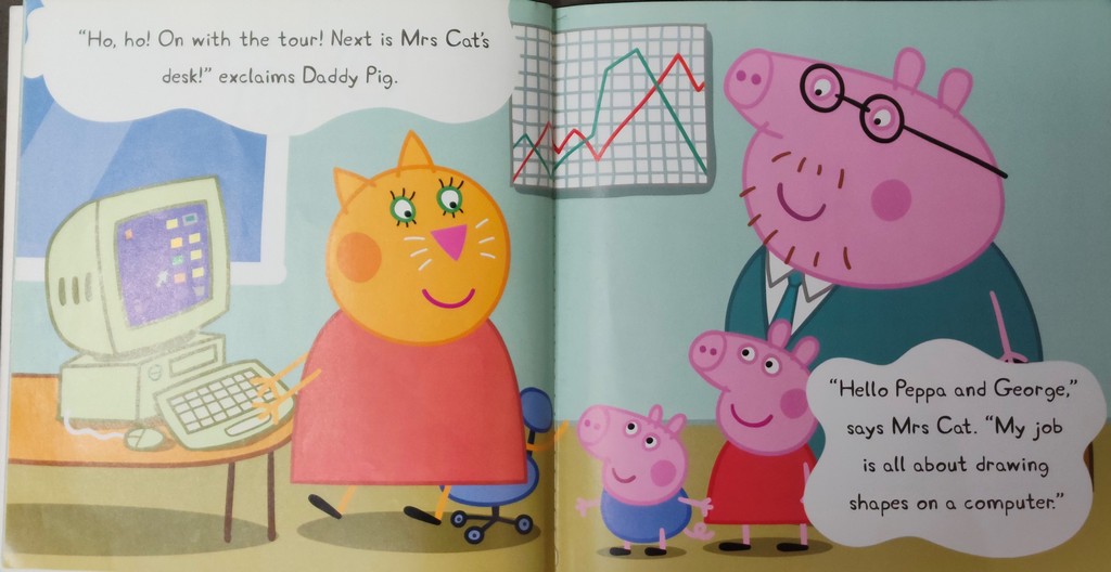 PEPPA PIG DADDY PIGS OFFICE