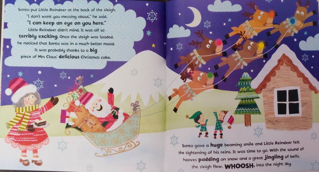 Little reindeer saves Christmas