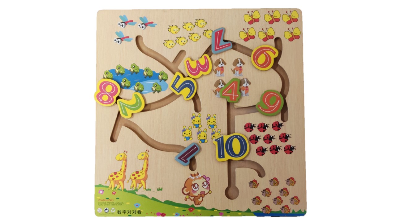 Numbers maze