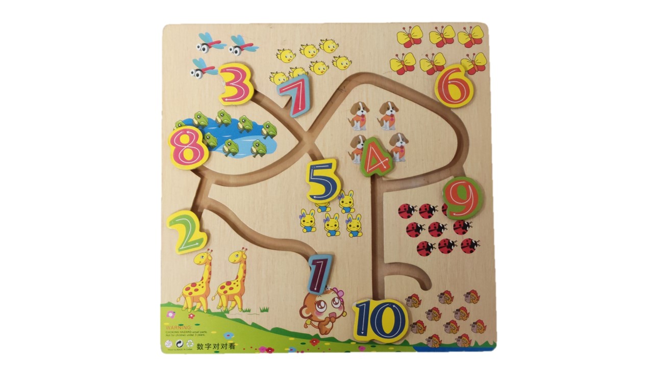 Numbers maze