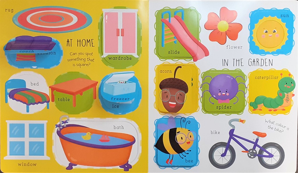 101 First Words Lift a Flap Book