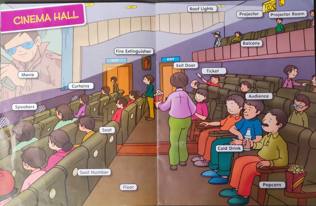 My Town Picture Word Book
