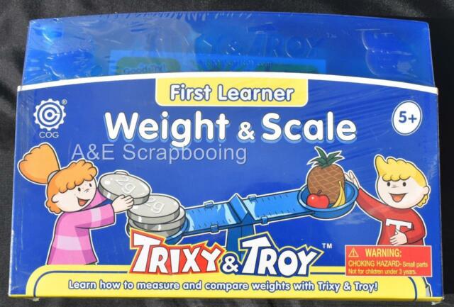 First Learner Weight n Scale Trixy and Troy