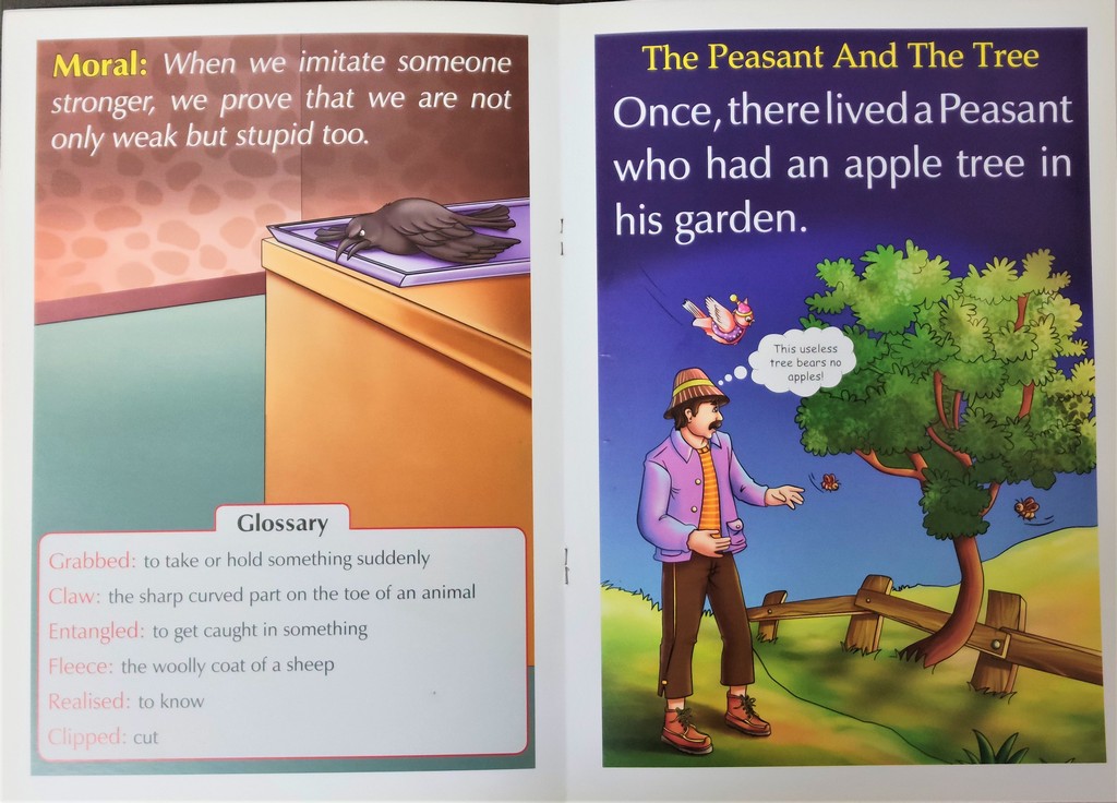 The Eagle and the Jackdaw The Peasant and the Tree