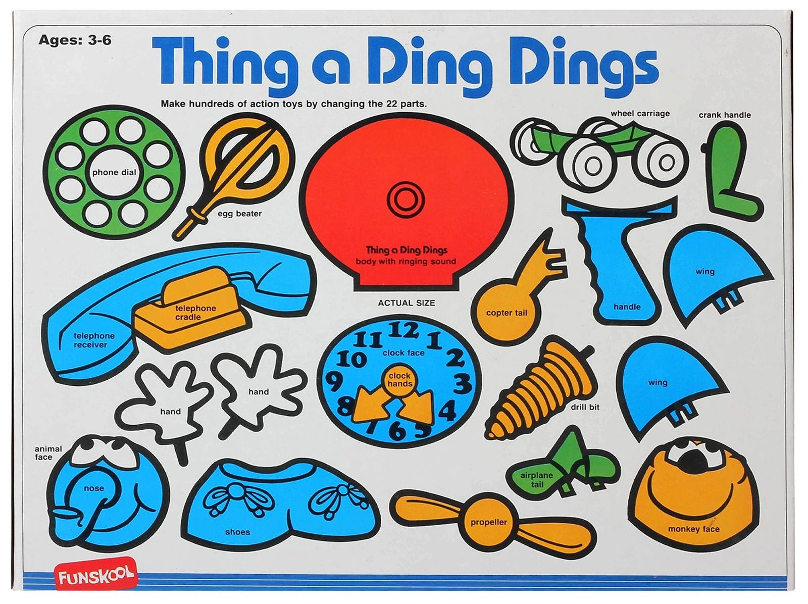 Thing a Ding Dings Blocks funskool