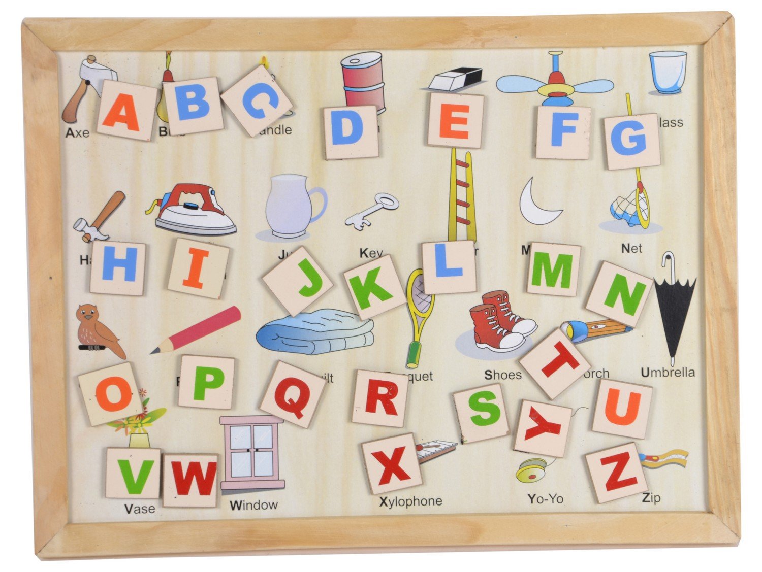 Magnetic Twin play Tray Alphabets SkilloFun