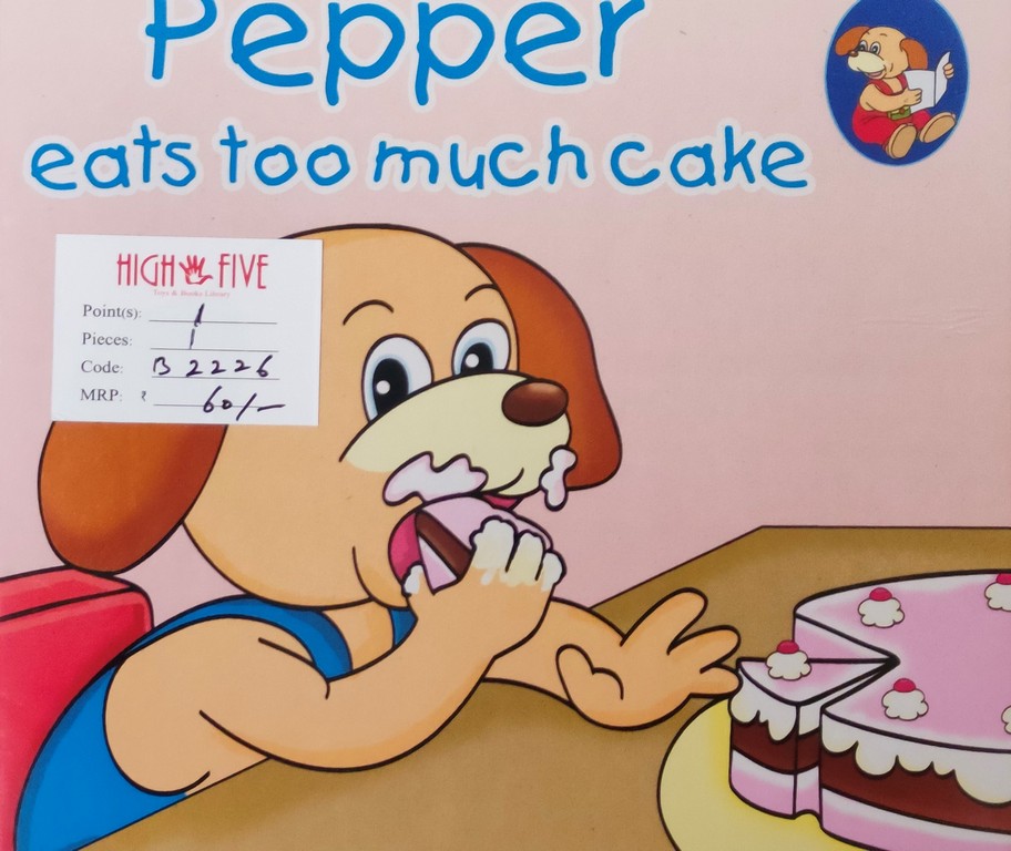 Pepper Eats Too Much Cake