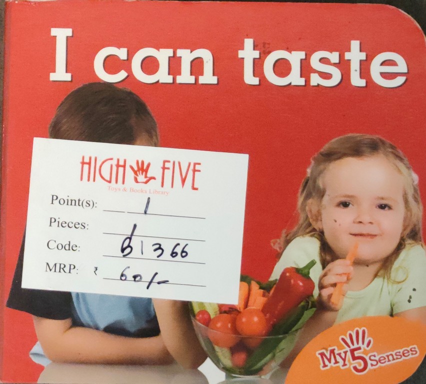 I Can Taste Baby Board Book - English