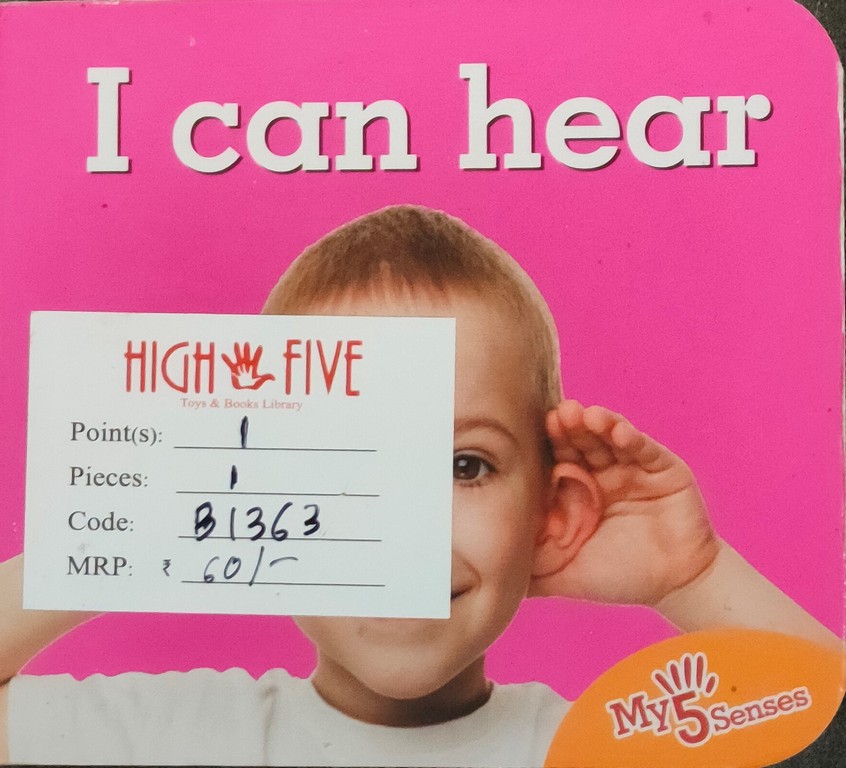 I Can Hear Board Book My Five Senses - English