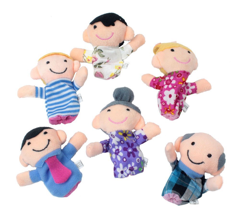 Finger Puppet - Family