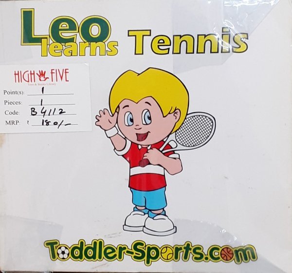 Leo learns tennis
