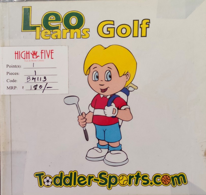 Leo learns golf