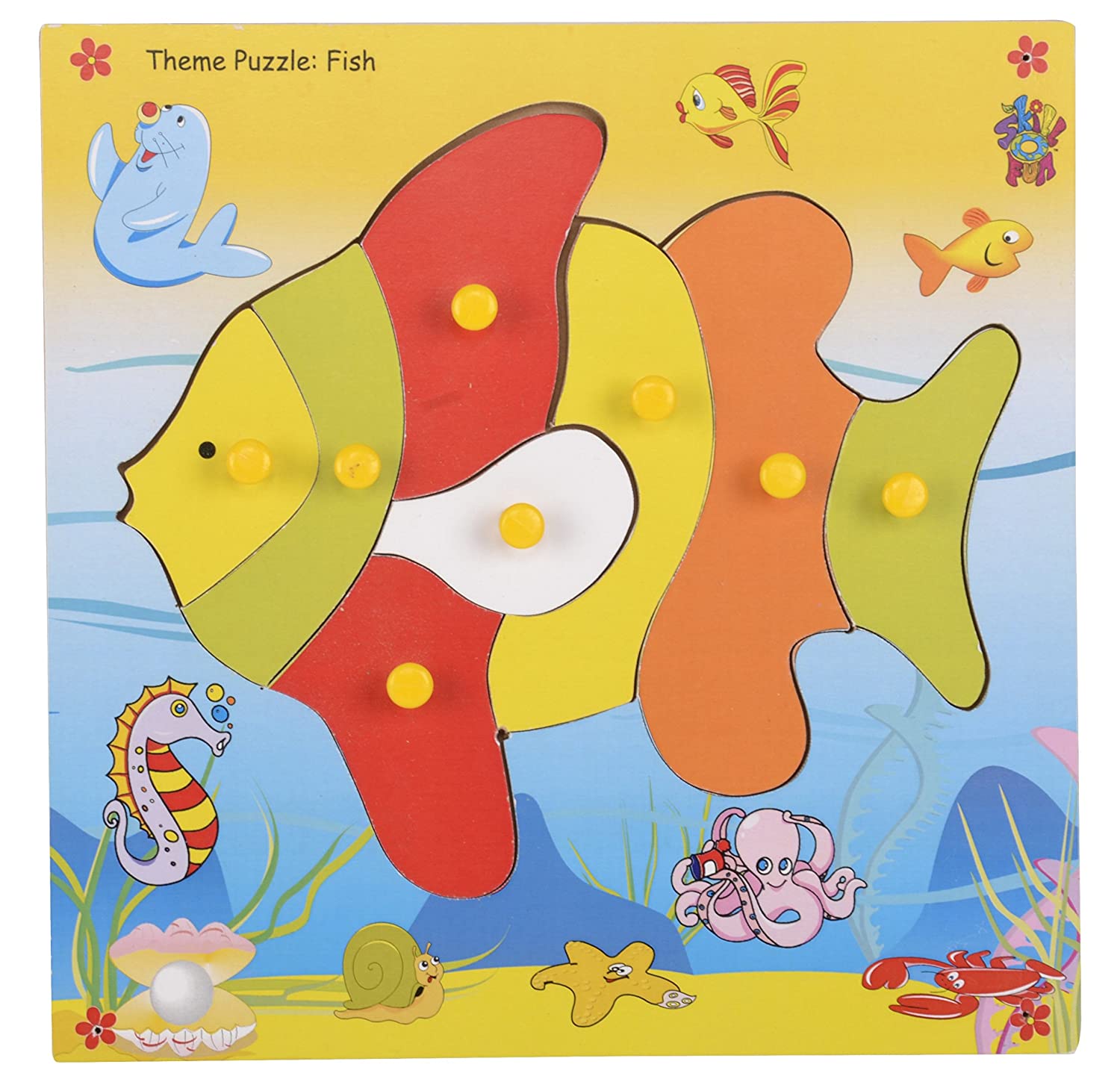 Fish Jigsaw Puzzle Standard Skillofun