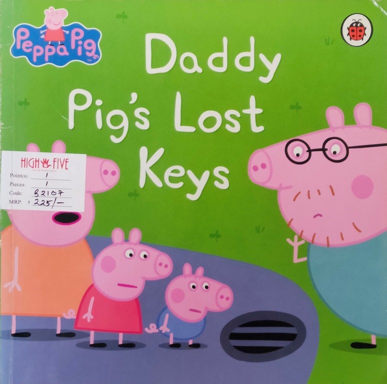 PEPPA PIG DADDY PIG LOST KEYS