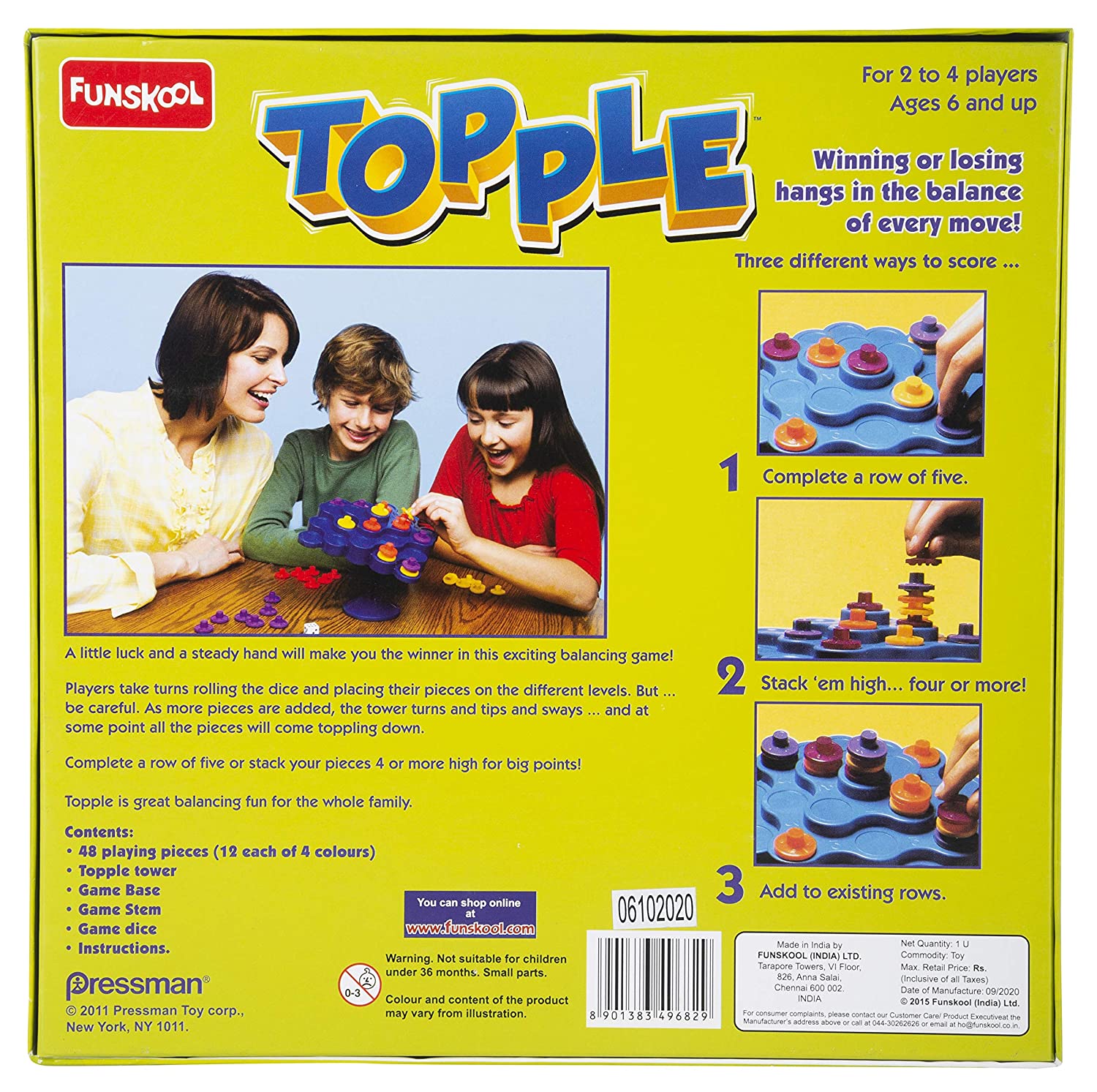 Topple board Funskool