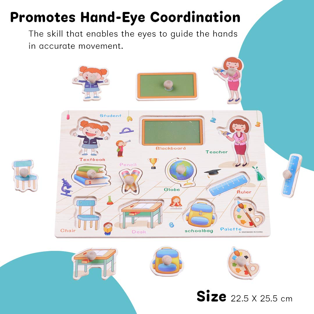 Classroom Puzzle Identification tray
