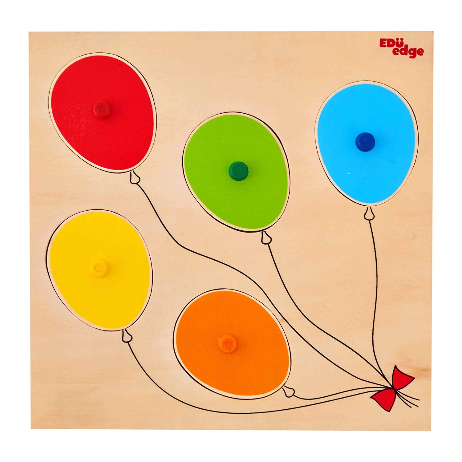 Colour Balloon Puzzle Identification tray Eduedge