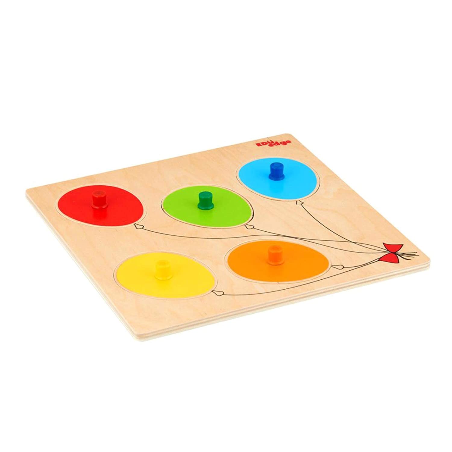Colour Balloon Puzzle Identification tray Eduedge