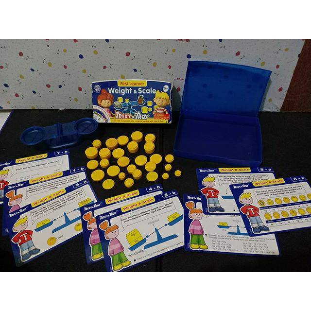 First Learner Weight n Scale Trixy and Troy