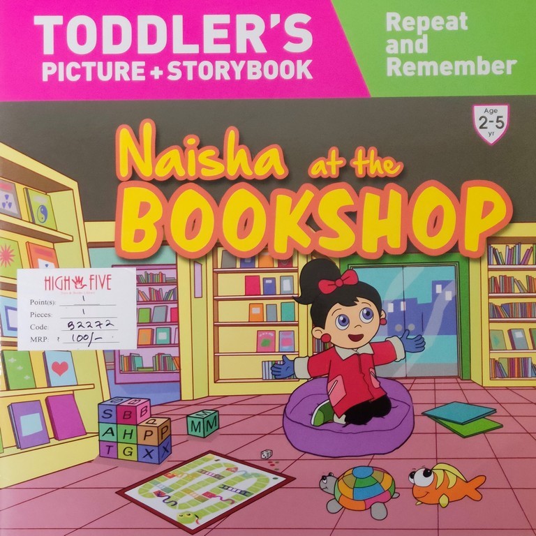 Naisha at the Bookshop