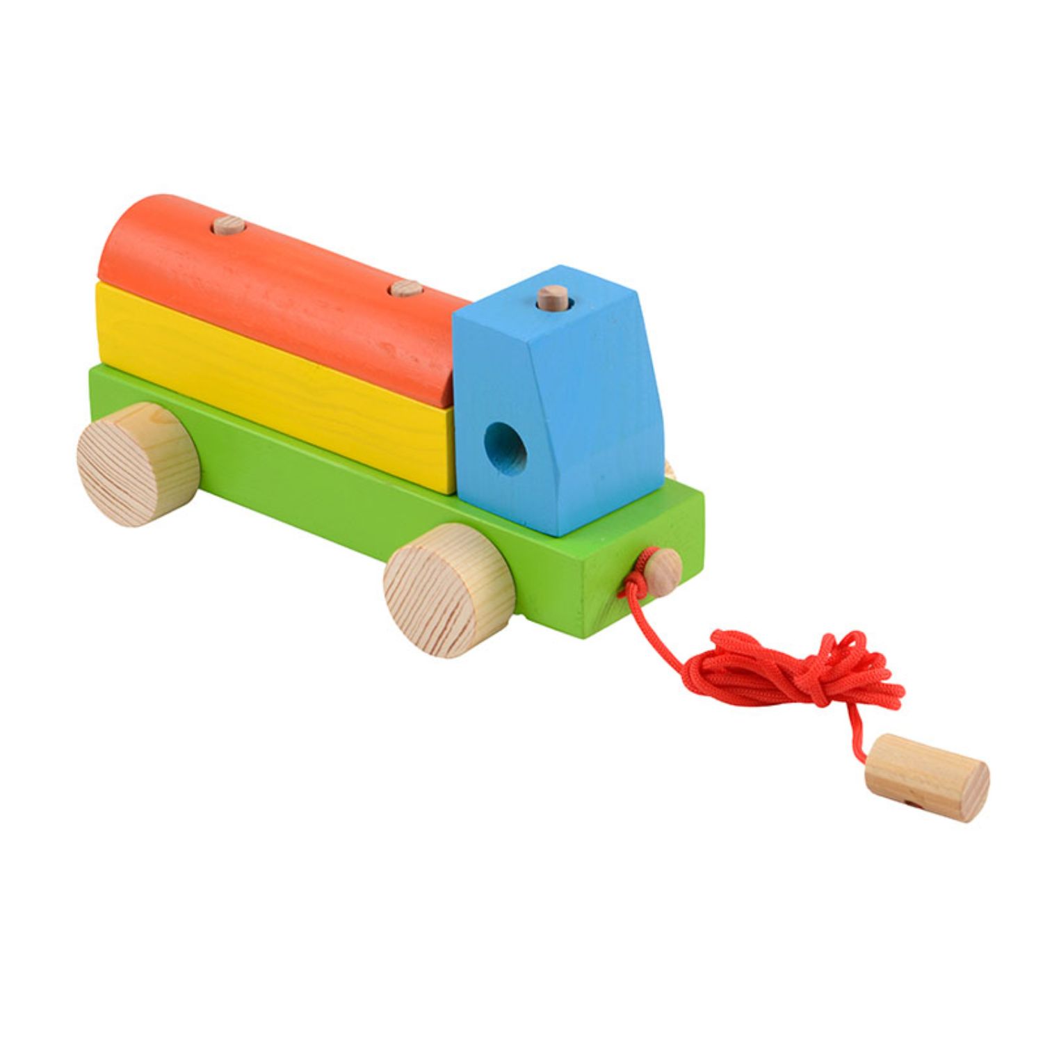 Pull Along Shape Sorter Truck Skillofun