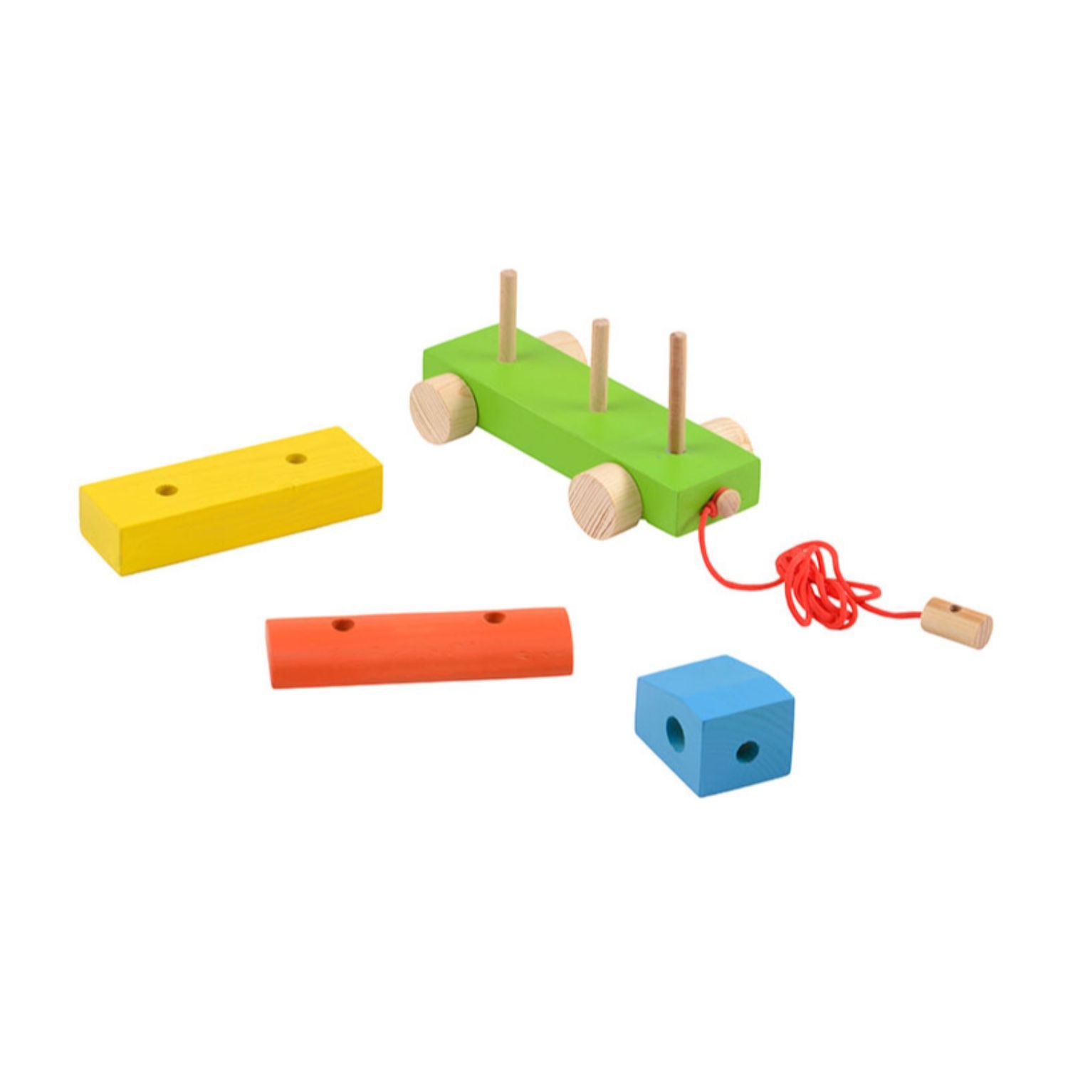 Pull Along Shape Sorter Truck Skillofun