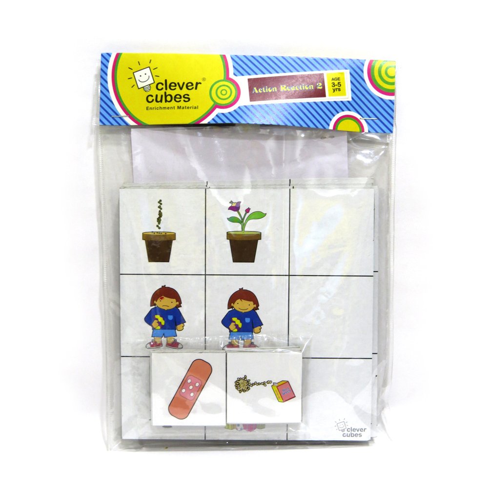 action reaction 2 Clever Cubes