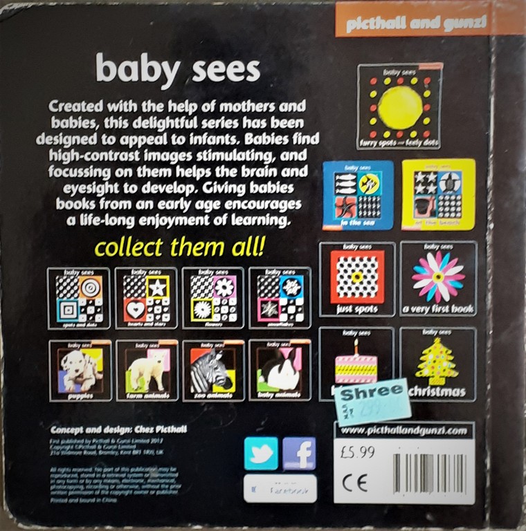 Baby sees birthday