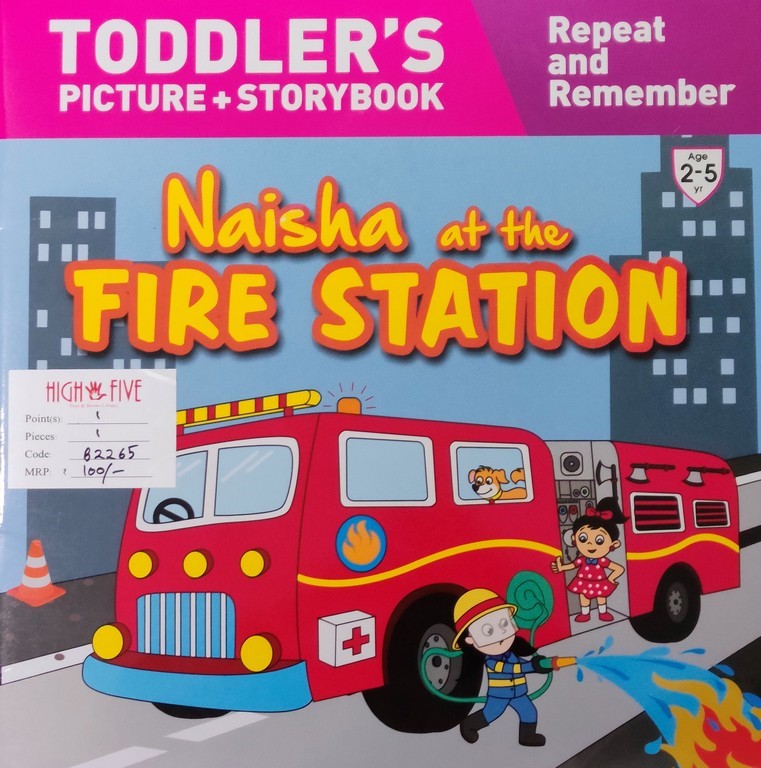 Naisha at the Fire Station