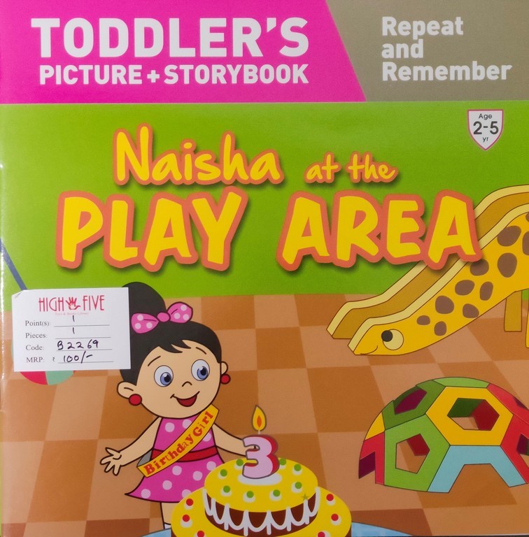 Naisha at the Play Area