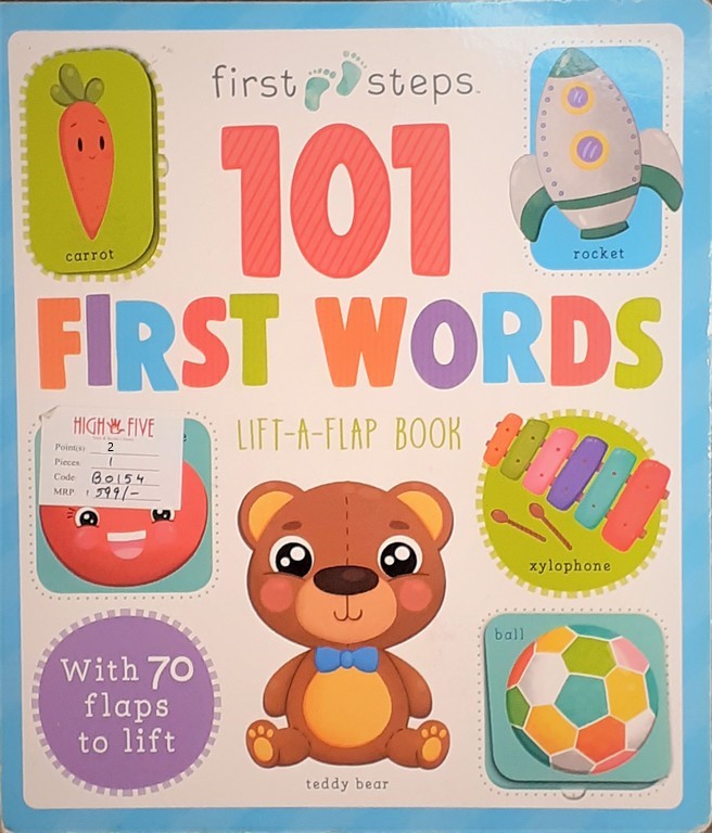 101 First Words Lift a Flap Book