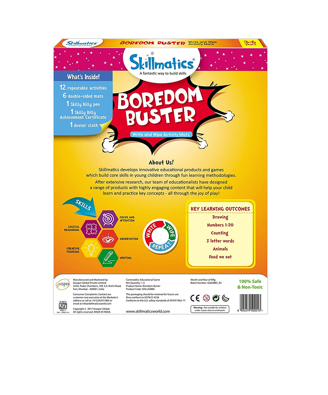 Boredom Buster Skillmatics