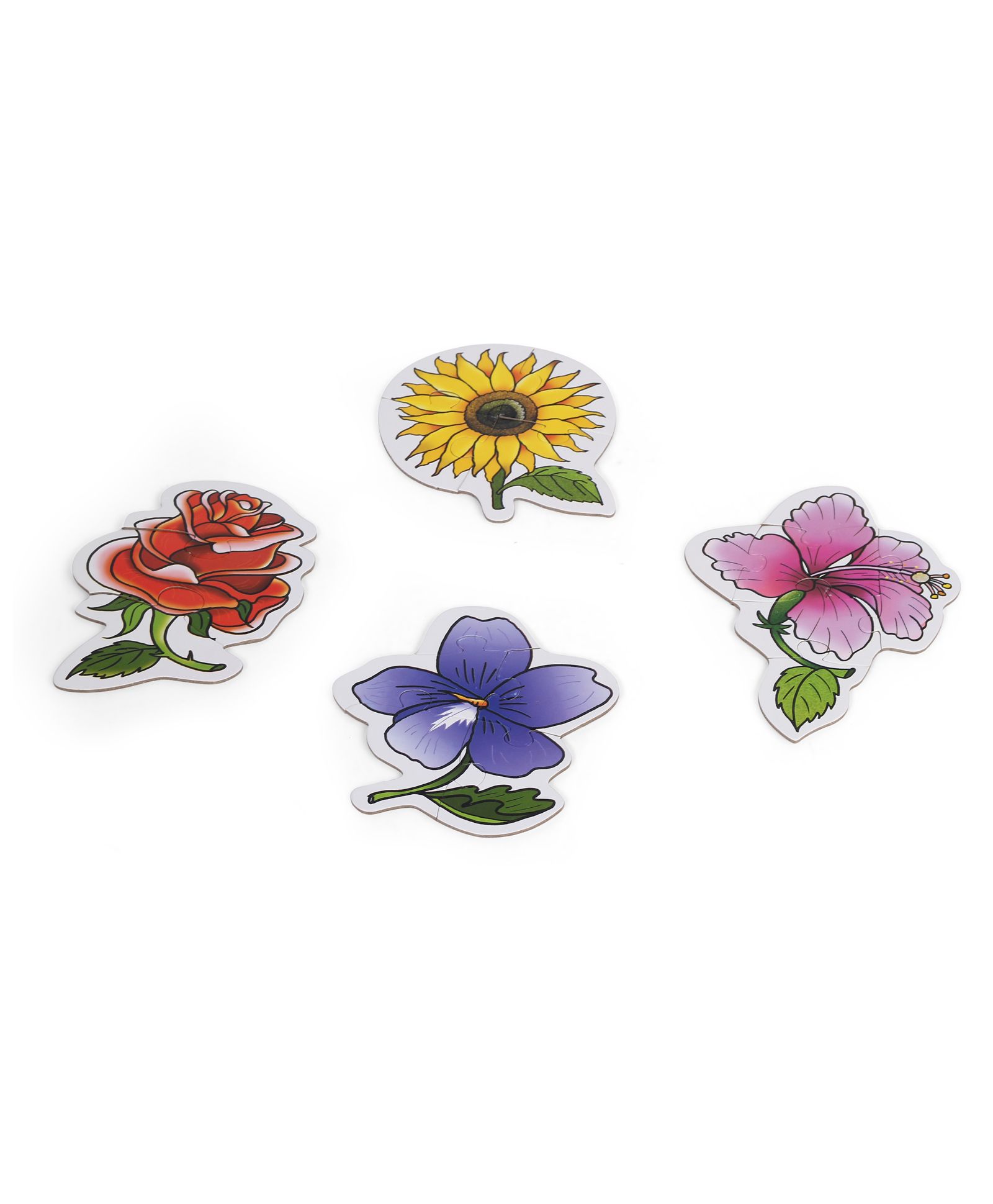 Early Puzzles - 4 Flowers - Creative's - Image 2