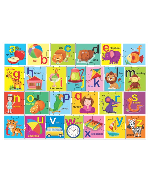 My First Mini Jigsaw Puzzle Alphabets - Braino Kids - Image 2