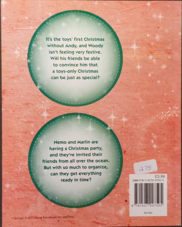 A TOY CHRISTMAS (TOY STORY) AND A BIG BLUE CHRISTMAS (FINDING NEMO)