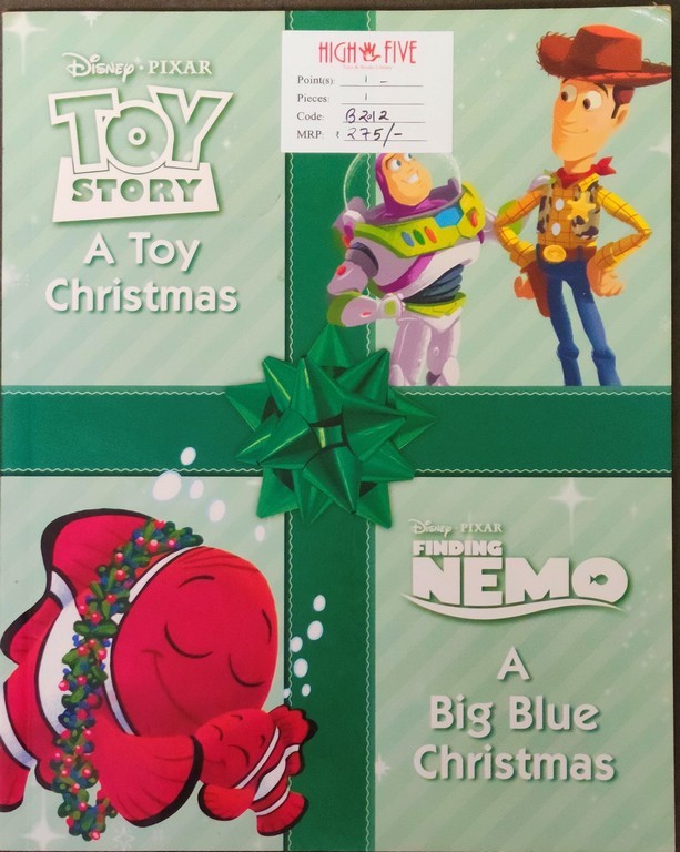 A TOY CHRISTMAS (TOY STORY) AND A BIG BLUE CHRISTMAS (FINDING NEMO)
