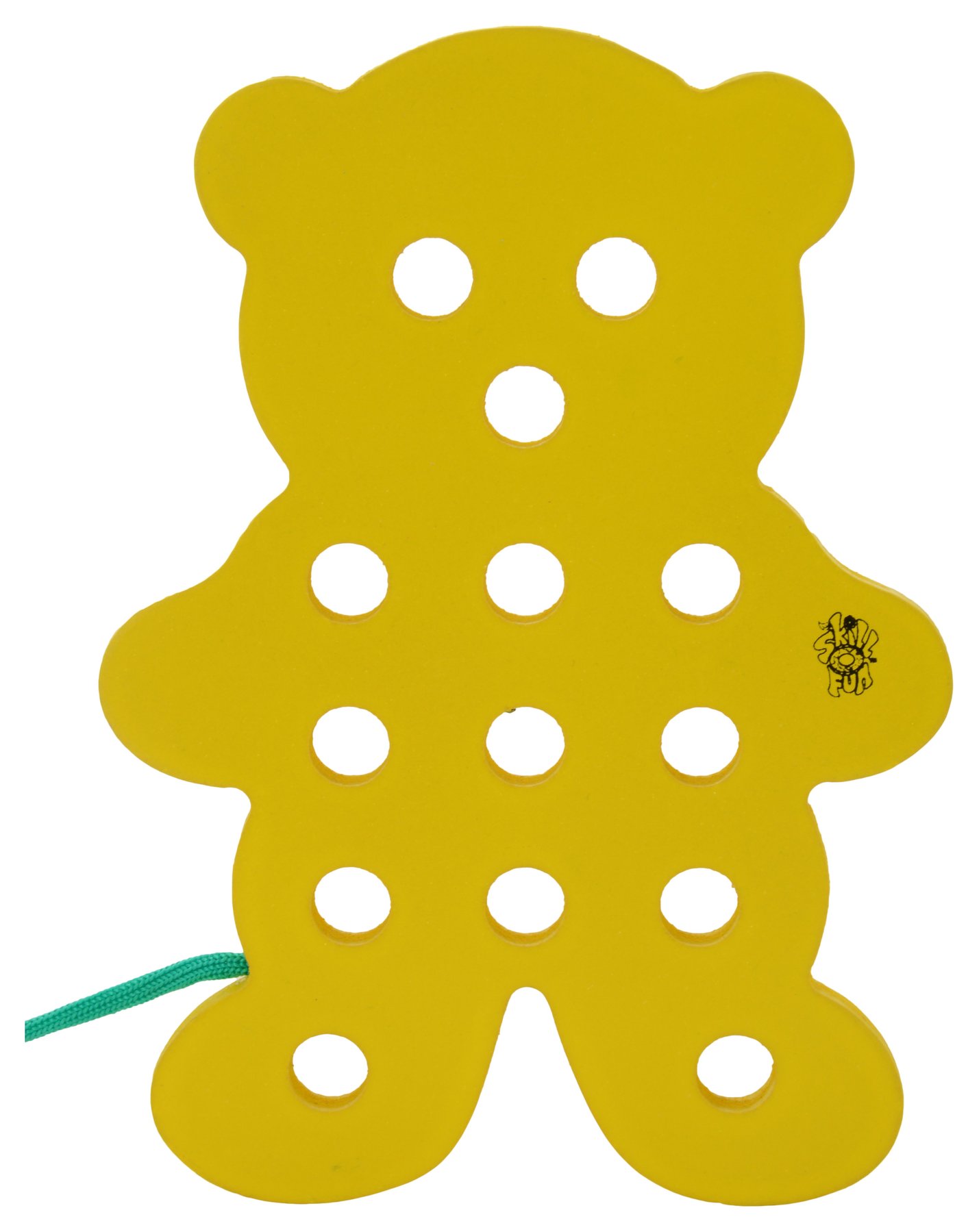 Sewing Toy Teddy Bear Lacing Skillofun