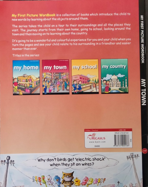 My Town Picture Word Book