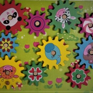 Chunky Rotating Gears Puzzle