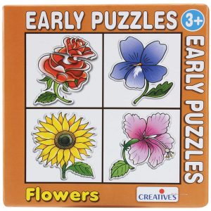 Early Puzzles 4 Flowers Creatives