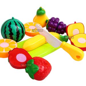 Fruit Set with Knife - Toy Shine