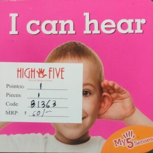 I Can Hear Board Book My Five Senses - English